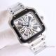 Swiss Quality Copy Cartier Santos Skeleton 40mm Stainless steel Black Bezel (2)_th.jpg